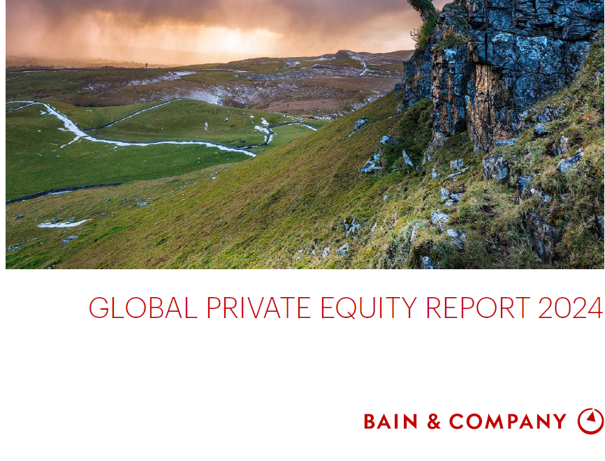 贝恩：全球私募股权 2024年报告( 英文 60页) 